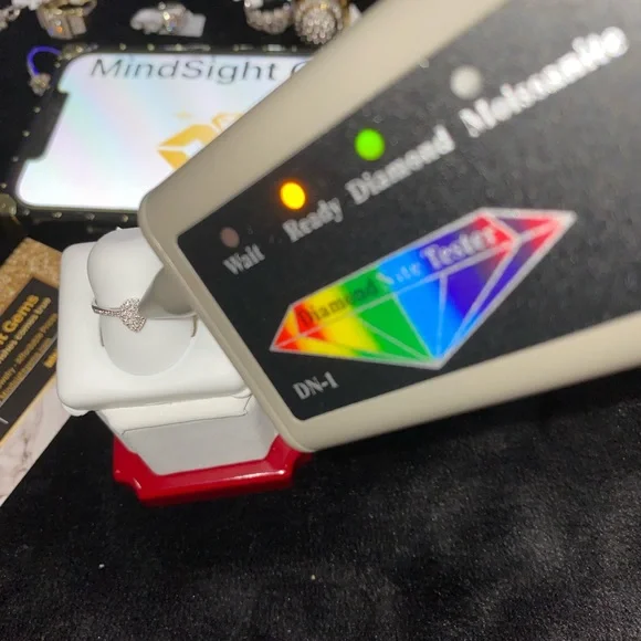 10k real gold real diamond beautiful promise diamond ring not plated not CZ sale - Picture 3 of 4